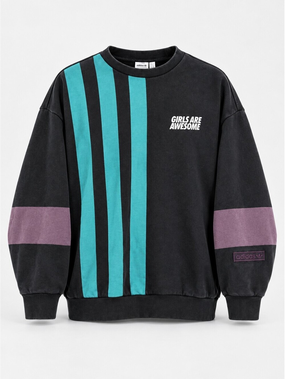 adidas Originals x Girls Are Awesome Women’s XS Colorblock Sweatshirt